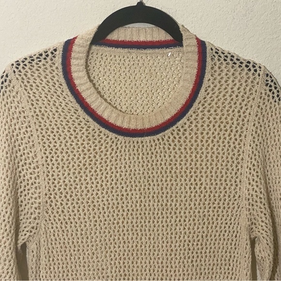 Isabel Marant Open Crochet Knit Chenille Long Sweater - Picture 7 of 16